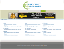 Tablet Screenshot of efficientdirectory.com